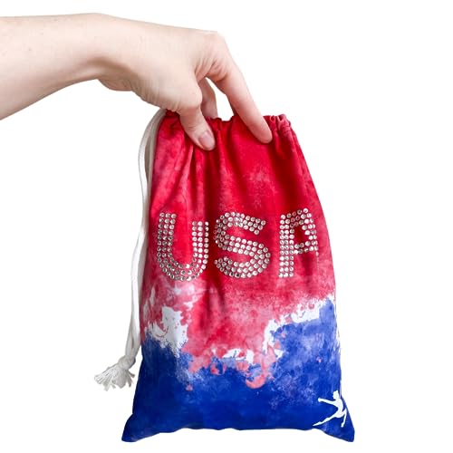 Rhinestone USA Gymnastics Grip Bag for Girls